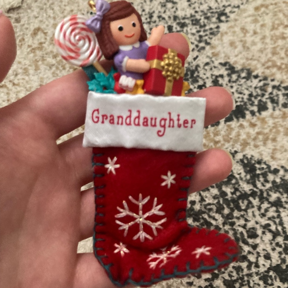 Hallmark Granddaughter Ornament